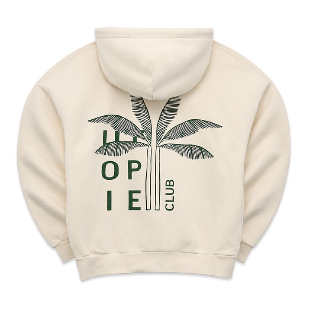 white coconut hoodie