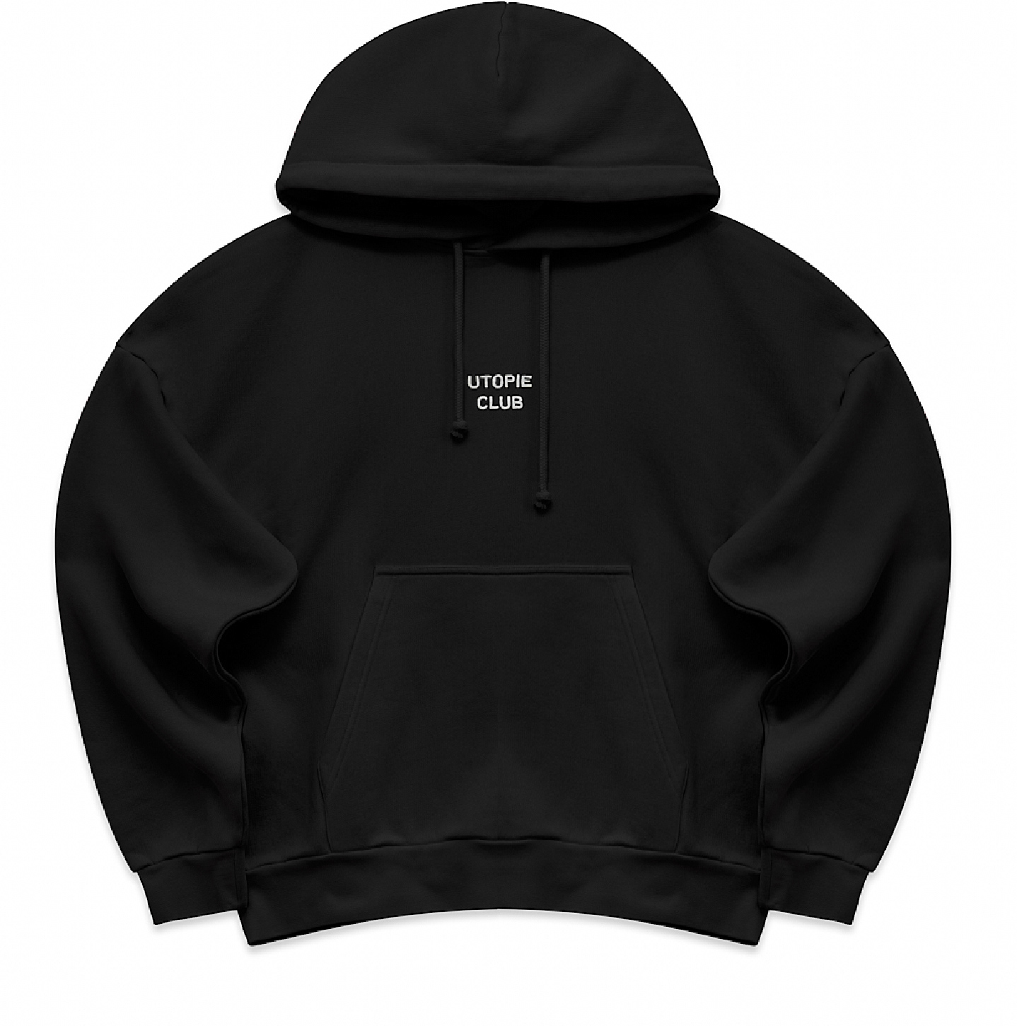 hoodie noir utopie club